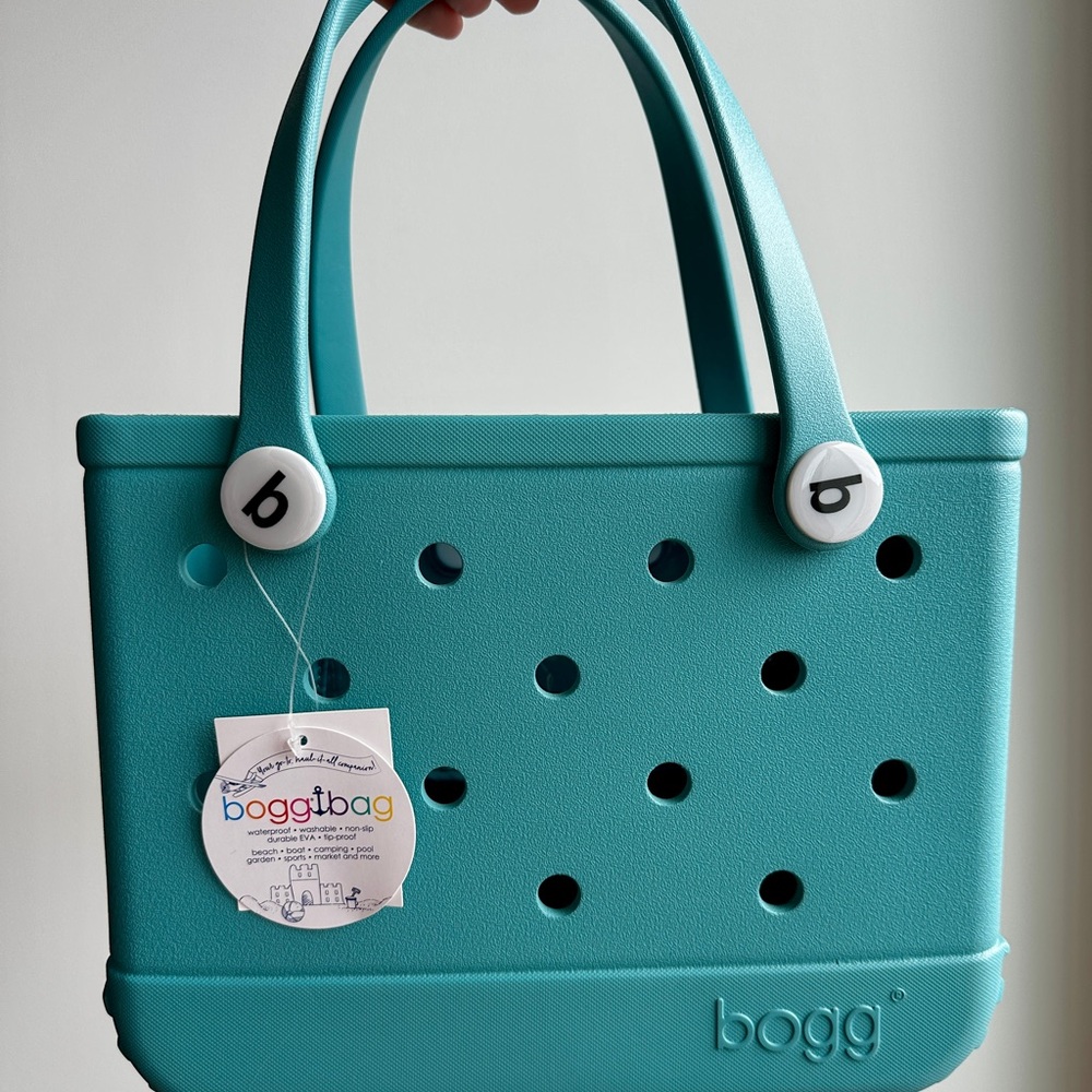 Bitty Bogg Bag Turquoise and Caicos Tote